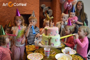Dětská oslava v Art-n-Coffee